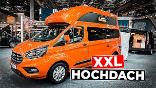 XXL CAMPER VAN 2023 Westfalia Nugget Plus Trend  Caravan Salon [upl. by Ronyar]