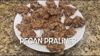 Pecan Pralines 10 minutes in microwave [upl. by Arol]