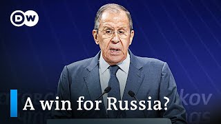 Russias Lavrov sparks rift at OSCE meeting  DW News [upl. by Illyes]