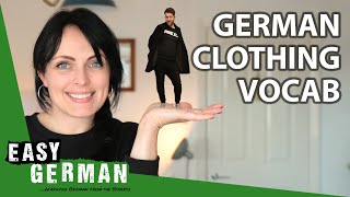 German Clothing Vocabulary  Super Easy German 170 [upl. by Sikras]