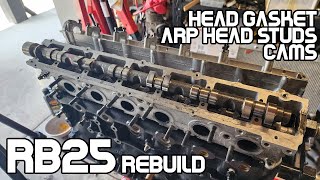 How To Install RB25 Head [upl. by Sivet]