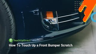 How to Touch Up a Car Front Bumper [upl. by Eronel]