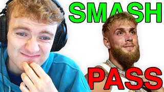 smash or pass every youtuber [upl. by Martyn]