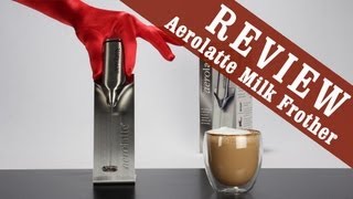 Aerolatte Milk Frother  Exclusive Review [upl. by Anelyak]