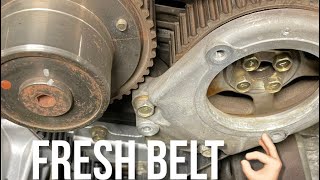 RB25DET TIMING BELT REPLACEMENT [upl. by Darlene]