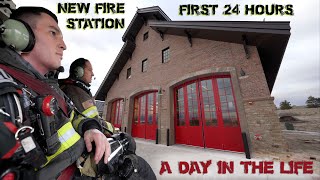 First 24 Hours in a New Fire Station  A Day in the Life [upl. by Tterraj244]