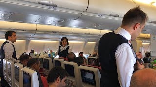 Turkish Airlines Airbus A330300 Economy Class Flight Istanbul to Amsterdam [upl. by Bayer]