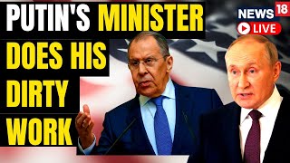 Russian Foreign Minister Lavrovs Speech LIVE  Russia Ukraine War Updates  English News LIVE [upl. by Hyacinthia784]