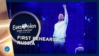 Russia 🇷🇺  Sergey Lazarev  Scream  First Rehearsal  Eurovision 2019 [upl. by Nevile]