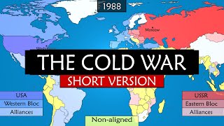 The Cold War  Summary on a Map [upl. by Ponce]