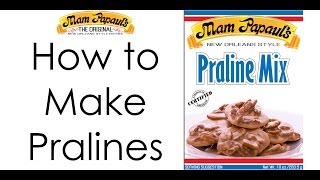 How to Make Pralines [upl. by Aiseneg]