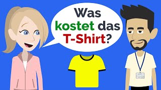 Deutsch lernen  Kleidung kaufen [upl. by Arul]