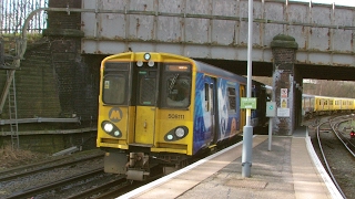 Half an Hour at 216  Birkenhead North Station 1022017  Class 507 508 terminus [upl. by Kcirdez5]