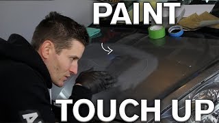 How to Touch up Car Paint Key Scratch [upl. by Ylil]