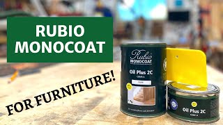 How to Apply Rubio Monocoat to Furniture [upl. by Aihtak]