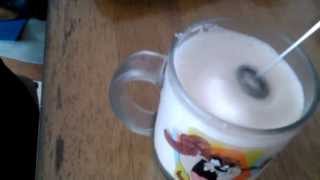 Aerolatte Review Frothing Cold Milk In Under 1 Minute [upl. by Ainslie217]