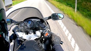 Honda CBR1100XX Super Blackbird Test Ride and Specs [upl. by Izak11]